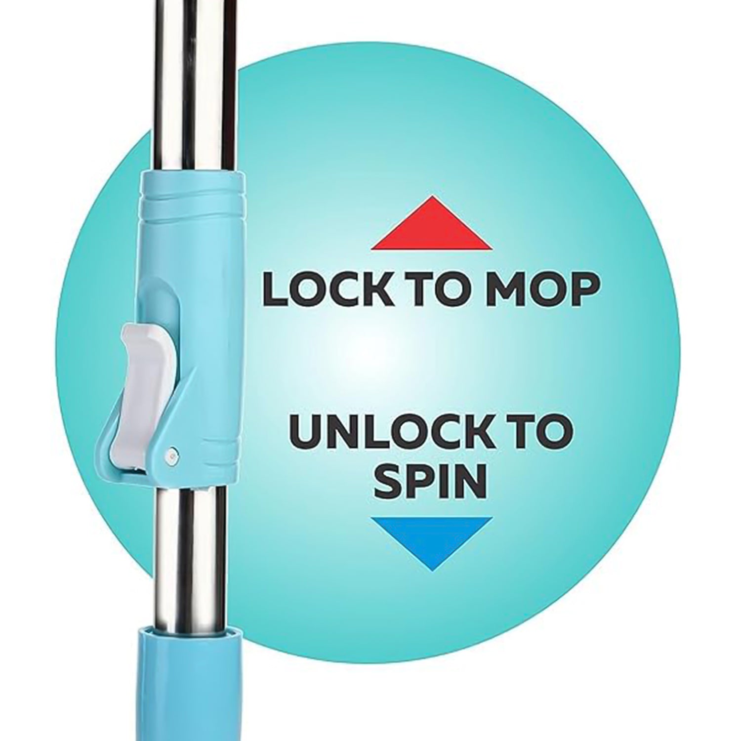 Adjustable Stainless Steel Mop Rod Set 120 Cm Adjustable Stainless Steel Mop Rod Set 120 Cm